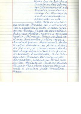 Ata da reunião ordinária nº 12/68 da Câmara Municipal de Évora