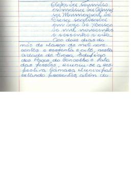 Ata da reunião ordinária nº 11/68 da Câmara Municipal de Évora