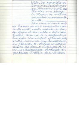 Ata da reunião ordinária nº 10/68 da Câmara Municipal de Évora